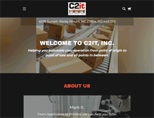 Tablet Screenshot of c2it.com
